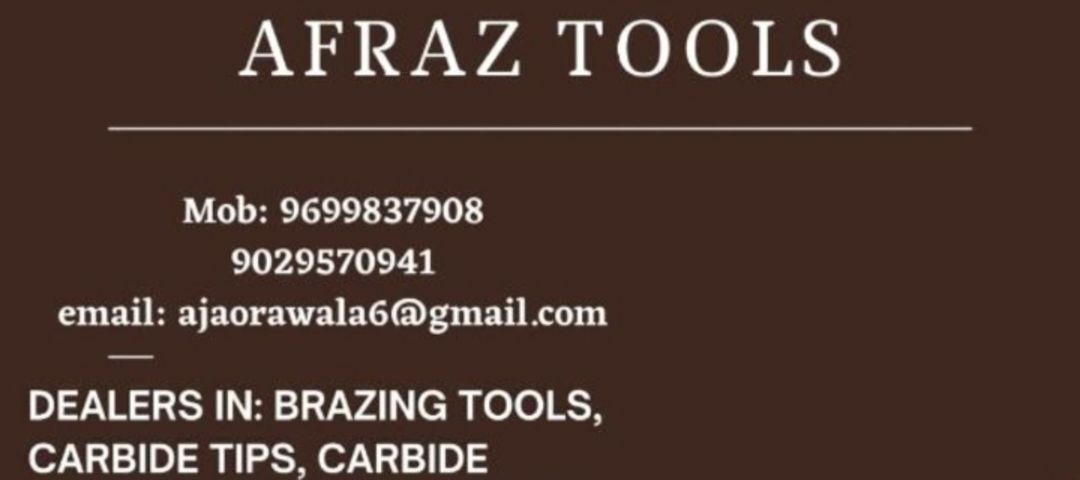Factory Store Images of Afraz tools
