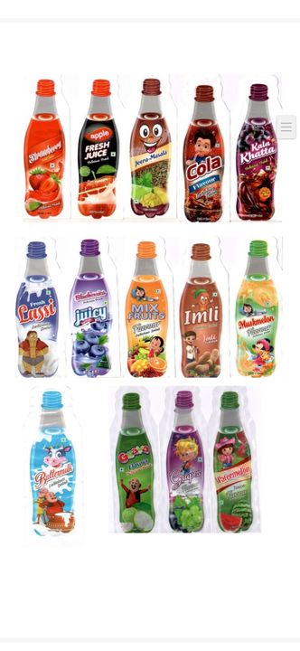 Fruit juice bottle shaped pouch 100ml uploaded by ROYAL DRINKS on 1/31/2022