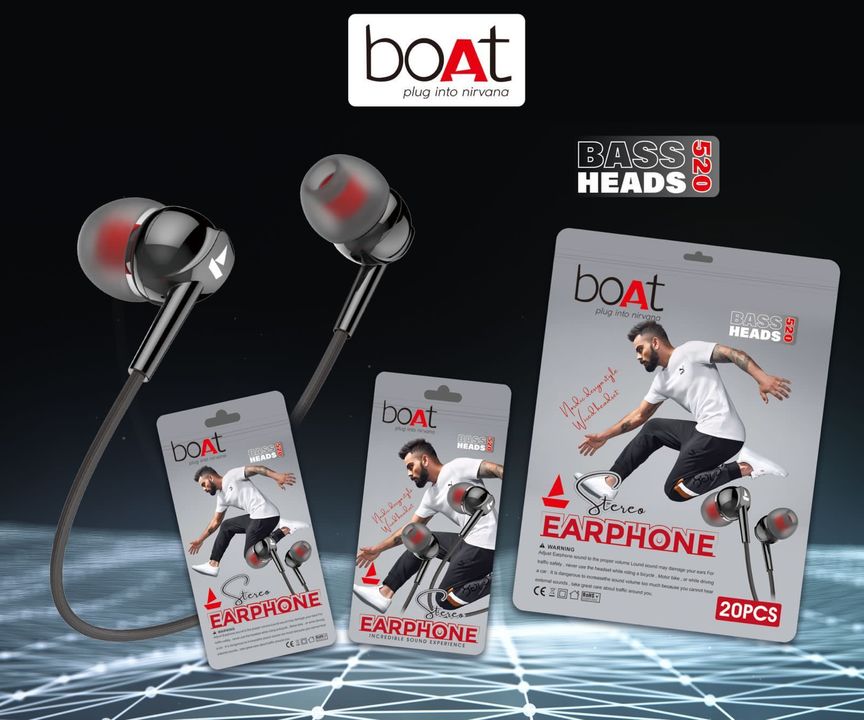 Boat Wired Earphone uploaded by Kripsons Ecommerce 9795218939 on 1/31/2022