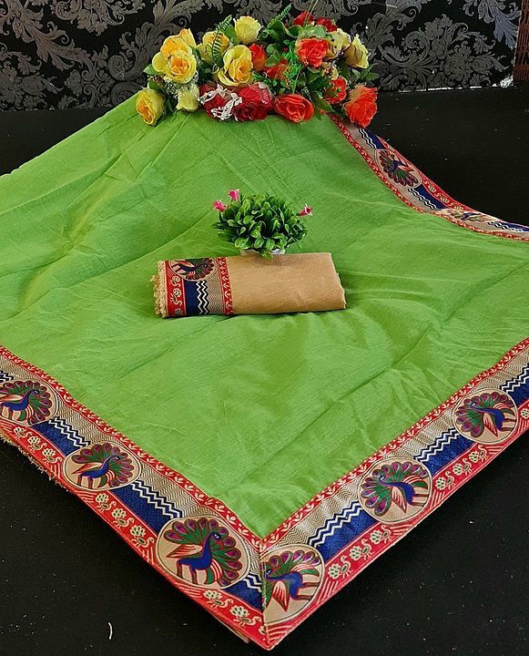 Chanderi cottan uploaded by Surat saree on 10/5/2020