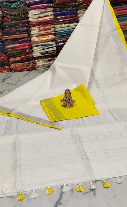 Linen by linen saree  uploaded by business on 1/31/2022