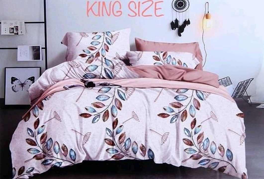 King size bedsheets uploaded by Piyush Shopping on 10/5/2020