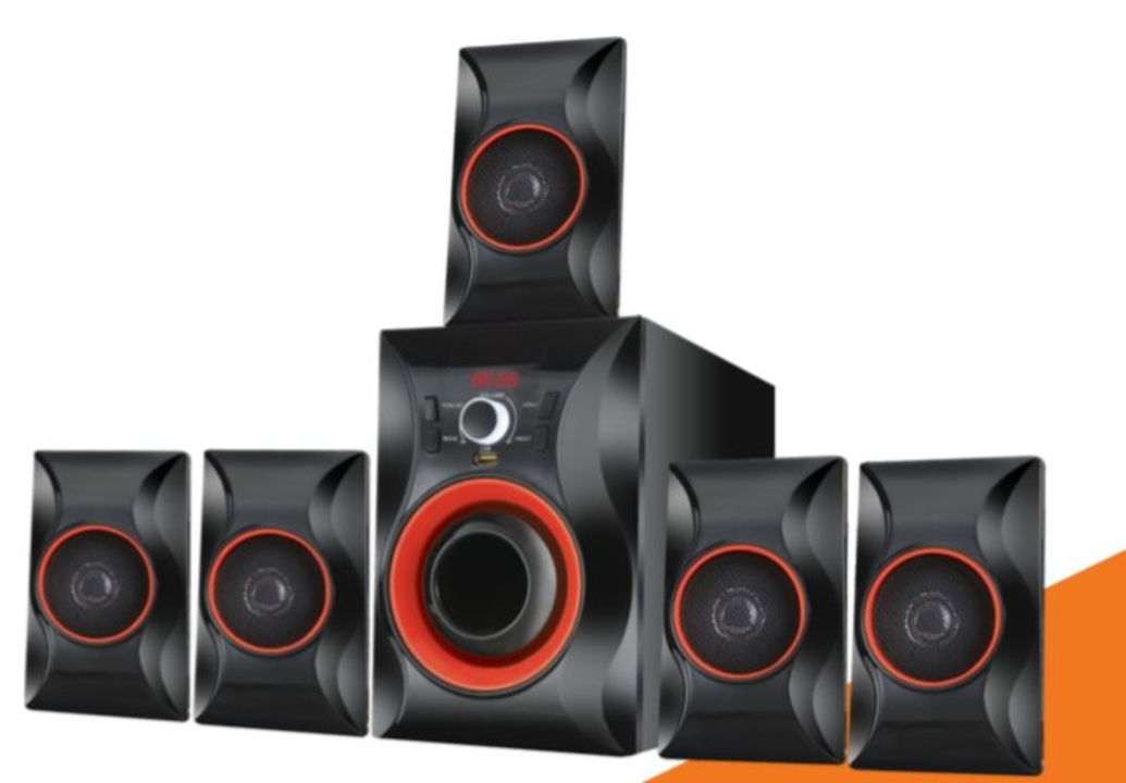 Multimedia speakers 5.1 channel Bluetooth uploaded by Shree krishna electronics on 1/31/2022