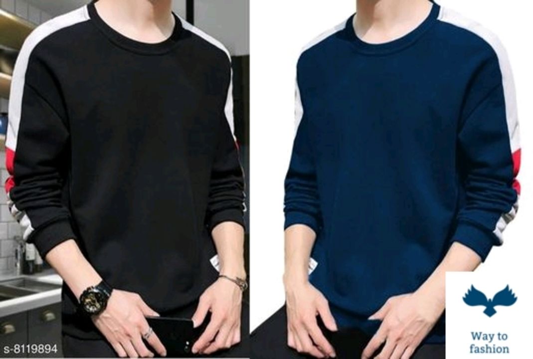 Men's combo of 2 t shirt uploaded by Way to fashion on 1/31/2022