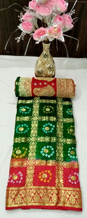 Banarsi gharchola saree uploaded by business on 1/31/2022