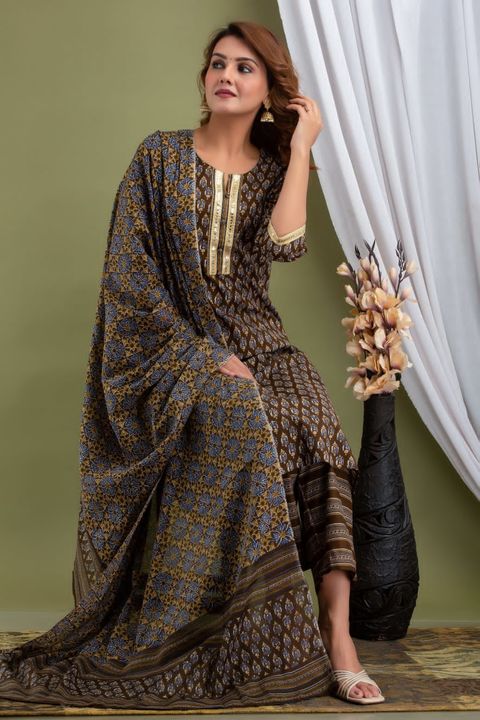 Block Design print Kurti uploaded by Fashion store MSW on 2/1/2022