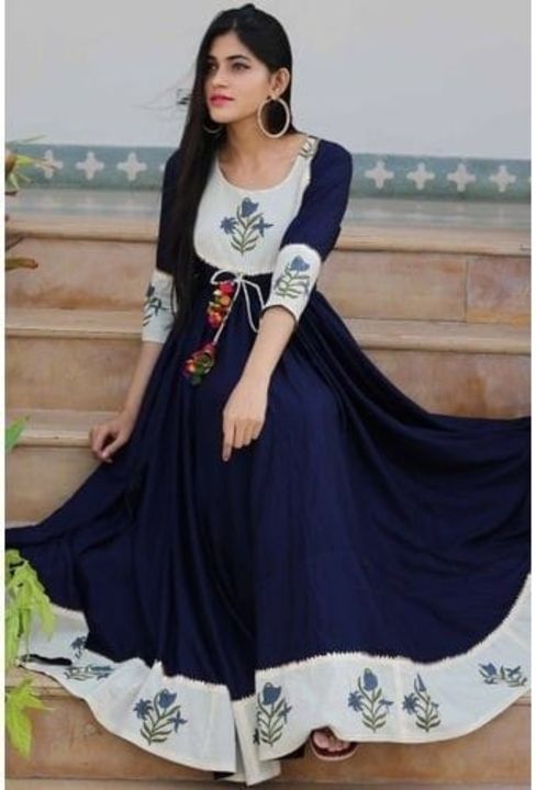 kurti gown uploaded by Honey Fashion Hub on 2/1/2022