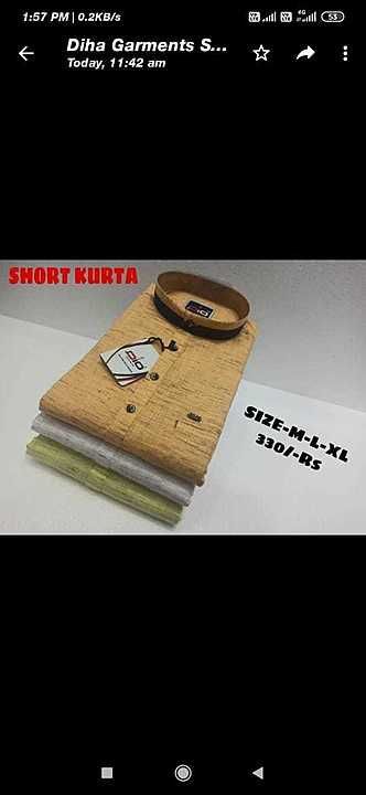 Dio short kurta uploaded by business on 10/5/2020