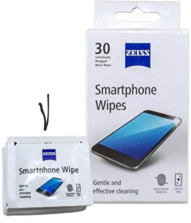 Zeiss Smartphone Wipes uploaded by Your Vision Optical Works on 2/1/2022