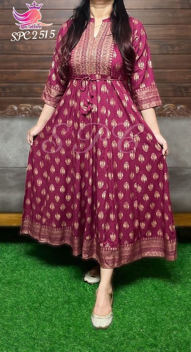 Kurti gown uploaded by business on 2/1/2022