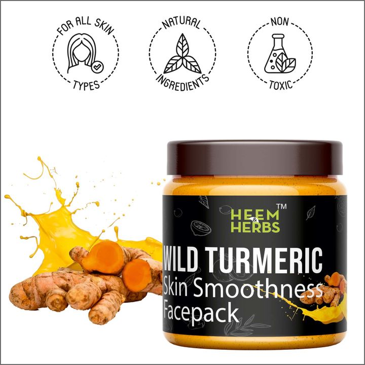 HEEM & HERBS WILD TURMERIC SKIN SMOOTHNESS FACEPACK uploaded by business on 2/1/2022