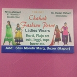 Business logo of Chahak fashion point