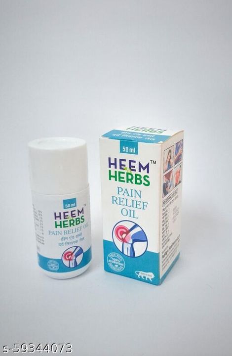 HEEM & HERBS PAIN RELIEF OIL 50ML uploaded by business on 2/1/2022