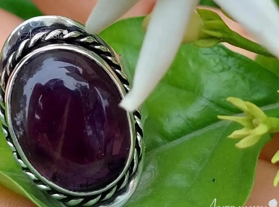 Real Amethyst ring uploaded by Antraaksh on 2/1/2022
