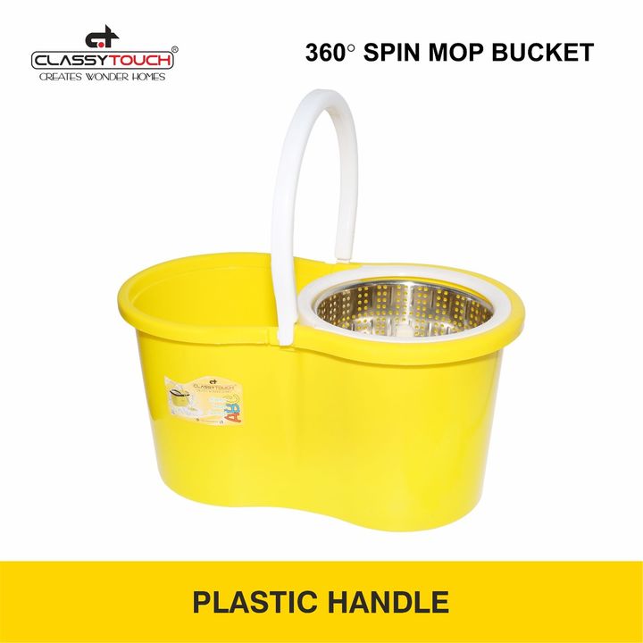 SPIN MOP BUCKET SET - CT-0596 uploaded by CLASSY TOUCH INTERNATIONAL PVT LTD on 2/1/2022