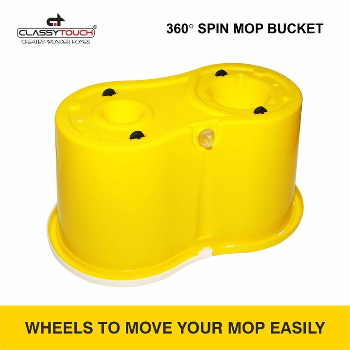 SPIN MOP BUCKET SET - CT-0596 uploaded by CLASSY TOUCH INTERNATIONAL PVT LTD on 2/1/2022