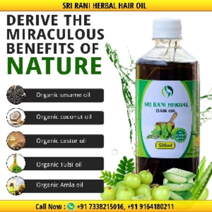 Post image Sri Rani herbal hair oil has updated their profile picture.