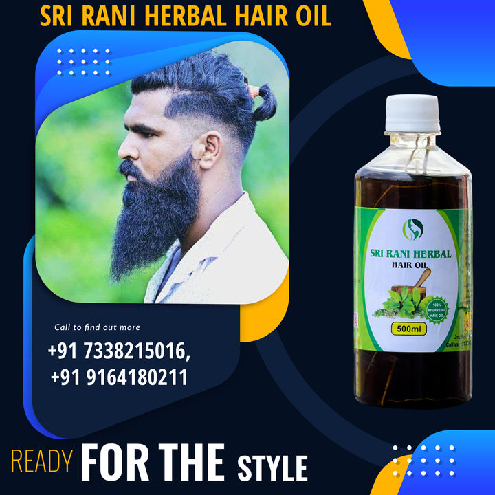 Hair care uploaded by Sri Rani herbal hair oil on 2/1/2022
