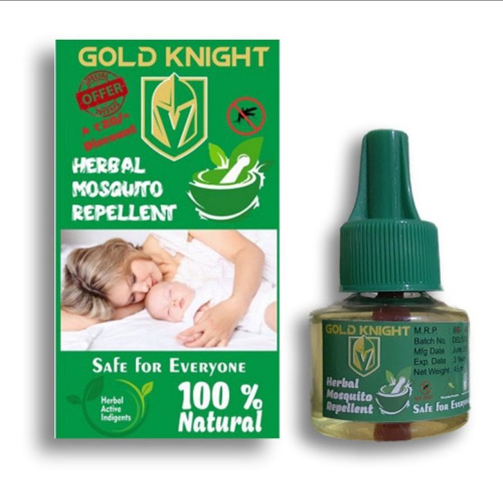 Gold Knight Liquid Herbal Mosquito Repellent Refil uploaded by Pure Heritage on 2/1/2022