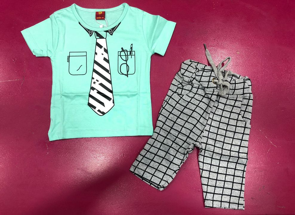 Boys casual t shirt and trousers uploaded by Kids trends on 2/1/2022