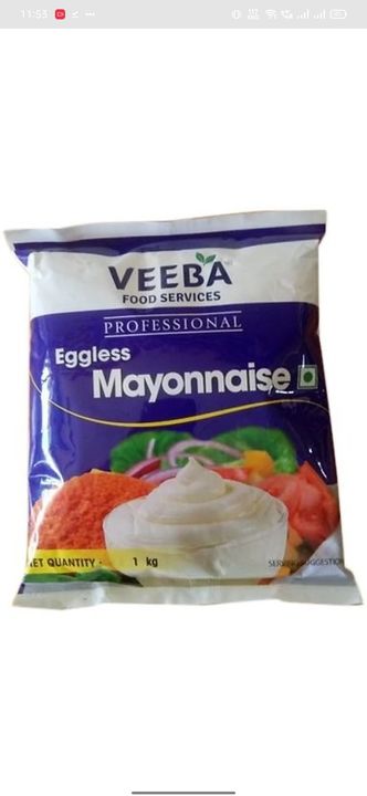 Post image I want 120 Pieces of I want to buy Veeba Eggless Mayonnaise 1kg professional pack..
Below is the sample image of what I want.