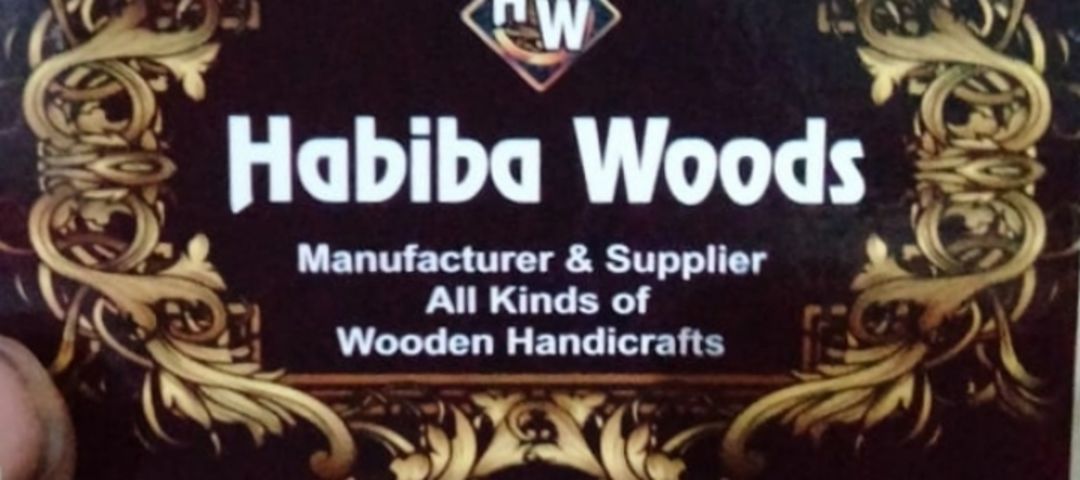 Visiting card store images of Habiba woods