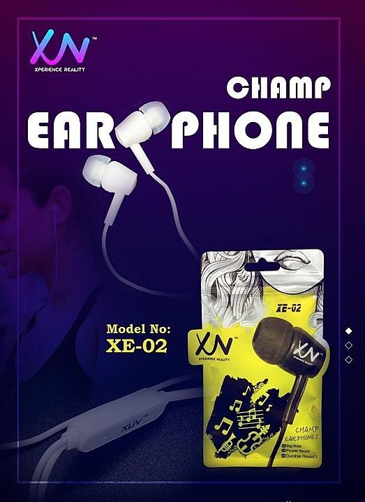 XN xe02 earphone uploaded by business on 10/6/2020