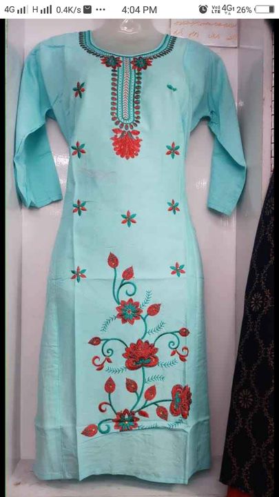 Post image I have 400 pis kurti I want to sale very low price @/=115