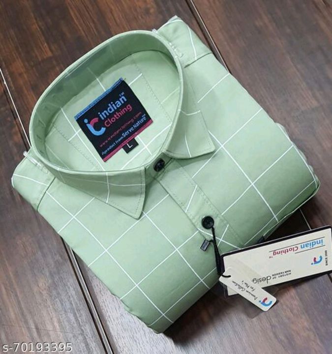 Post image ShirtPrice589 RS(Cash on delivery available)Catalog Name:*Fancy Fabulous Men Shirts*Fabric: CottonSleeve Length: Long SleevesPattern: PrintedMultipack: 1Sizes:M (Chest Size: 40 in, Length Size: 28.5 in) L (Chest Size: 42 in, Length Size: 29 in) XL (Chest Size: 44 in, Length Size: 29.5 in) XXL (Chest Size: 46 in, Length Size: 29.5 in) XXXLEasy Returns Available In Case Of Any Issue*Proof of Safe Delivery!