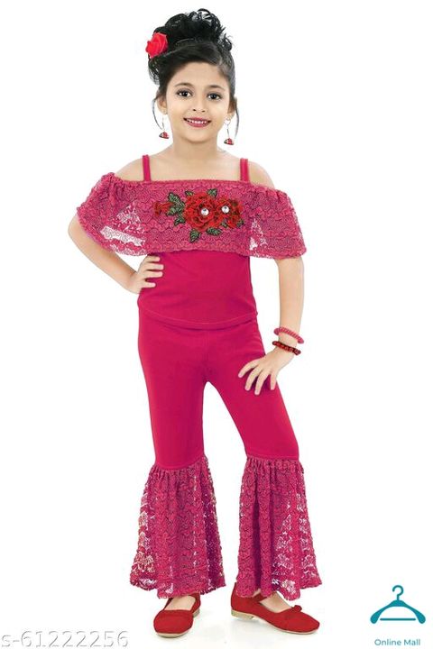 Kids girl top and trouser uploaded by Online mall on 2/2/2022