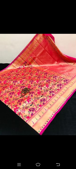 Post image 💥💥💥💥💥💥💥💥
Name = *all over brocket paithani*
Material = *very soft  silk*
Pallu = *reach pallu*
Butta = *all over design*
Meter = *6.2 mtr*
Blouse = *brocket blouse*
Wholesale
Rate/Rs = *1750

Book Fast

😍😍😍😍😍😍👆

*Note - we sale only quality products....*
💥💥💥💥💥💥💥💥
Vp