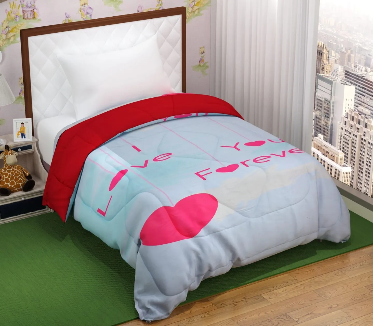 Valentine's special bedsheet uploaded by SIMMI INTERNATIONAL on 2/2/2022