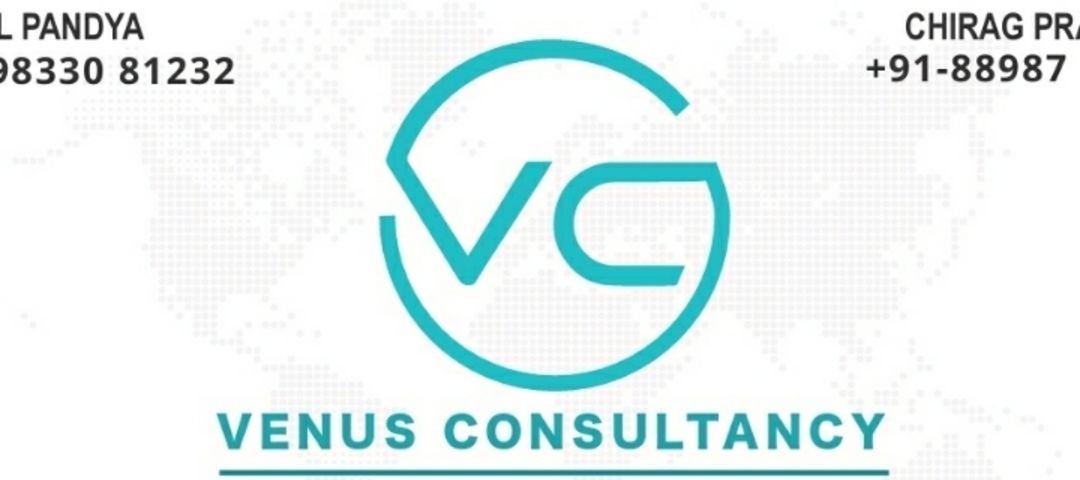 Visiting card store images of Venus consultancy
