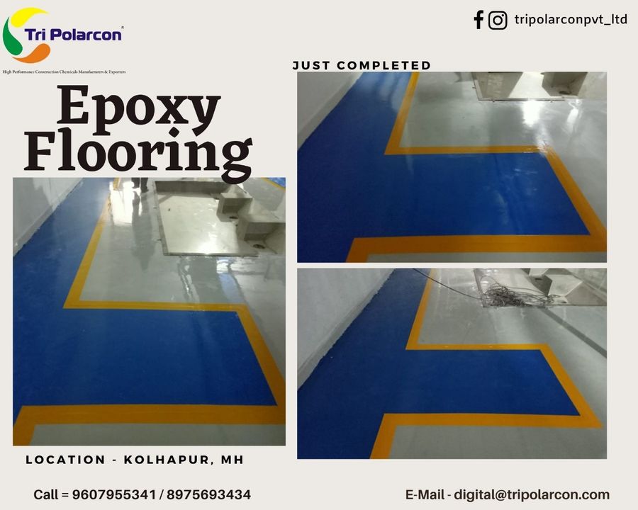 Mob no . Epoxy flooring uploaded by Tri polarcon pvt ltd pune. on 2/2/2022