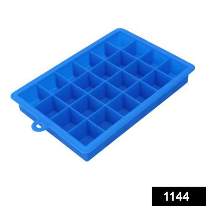 1144 Silicone Ice Cube Trays 24 Cavity Per Ice Tray [Multicolour] uploaded by DeoDap on 2/2/2022