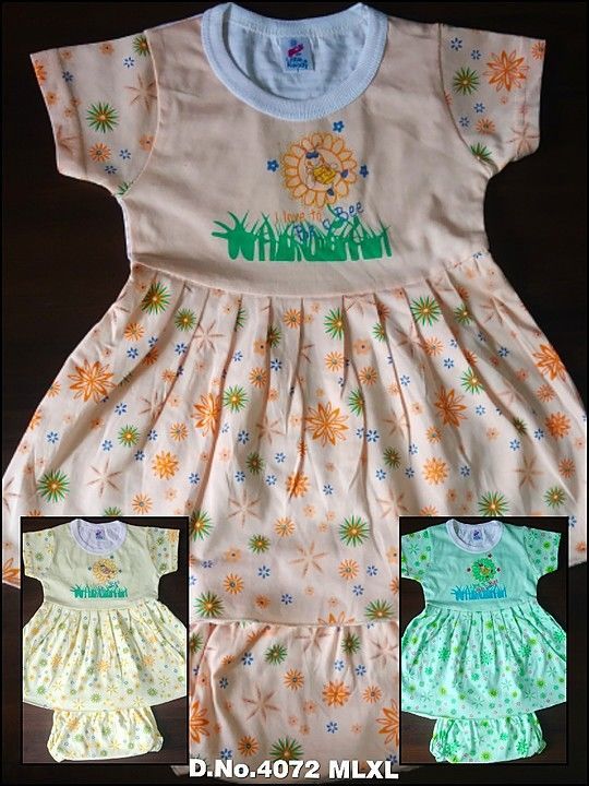 Little kenddy frock  uploaded by Akash Traders on 6/10/2020