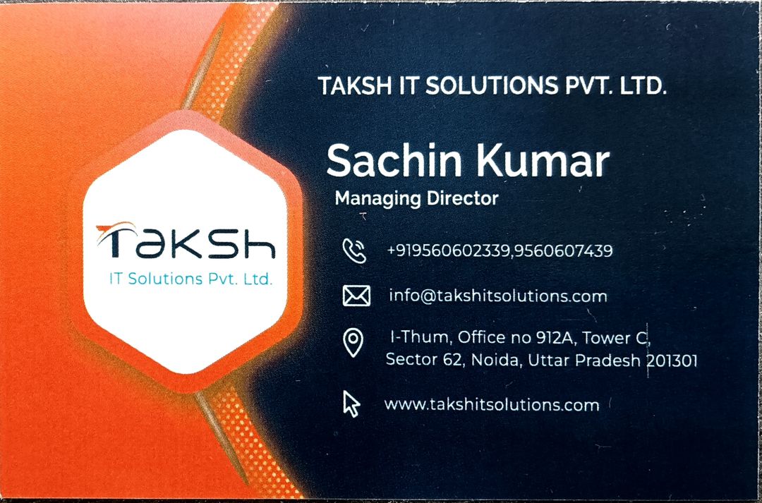 Software uploaded by Taksh IT solutions Pvt Ltd on 2/2/2022