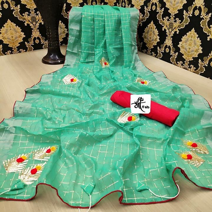 Post image chanderi silk sarees 
price=530