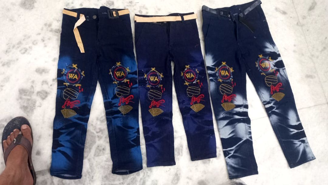 Kids jeans uploaded by Hamza garments on 2/3/2022