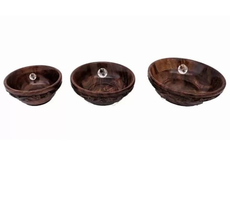Carved Bowl Set uploaded by NIKITA'S WOOD CARVING HANDICRAFT on 2/3/2022
