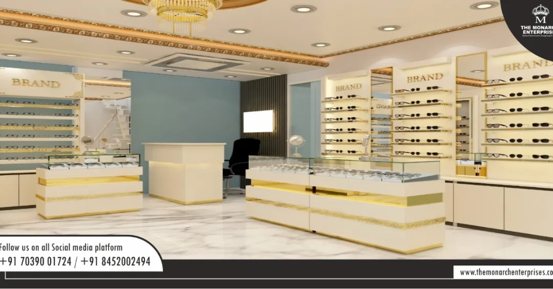 Optical Showroom Designing uploaded by The Monarch - Optical Shop Design on 2/3/2022