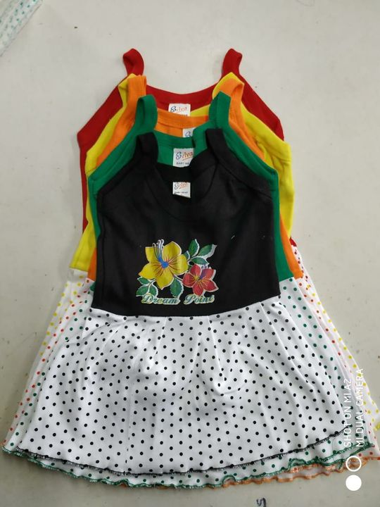 Kids dot Frock  uploaded by Shades Apparels on 2/3/2022
