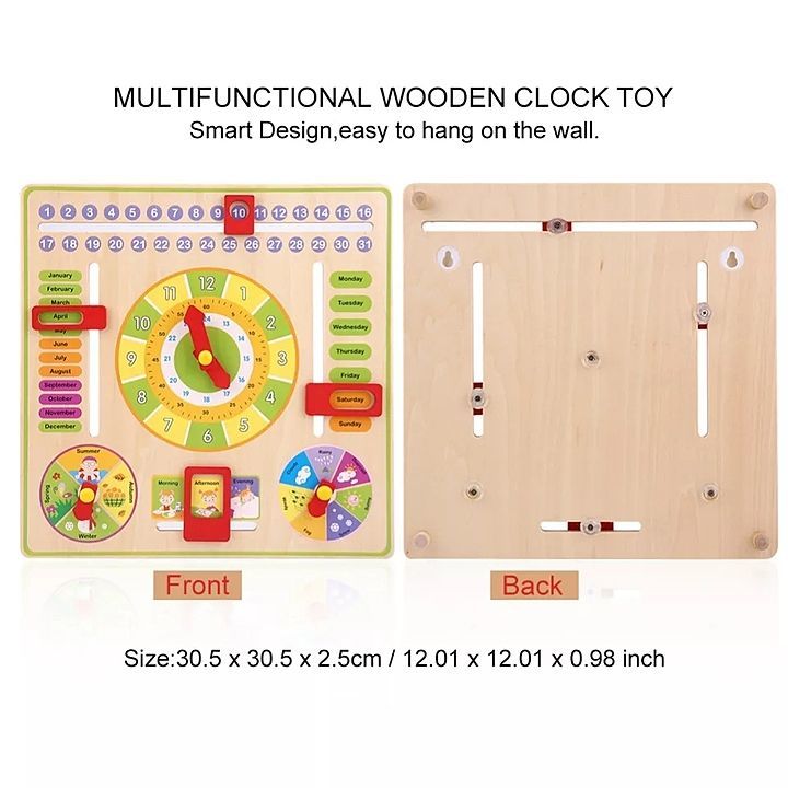 Learning clock
Code:-1628

Math Toy Wooden Montessori Educational Toy Children Baby Kids Development uploaded by Yasin Salles  on 6/10/2020