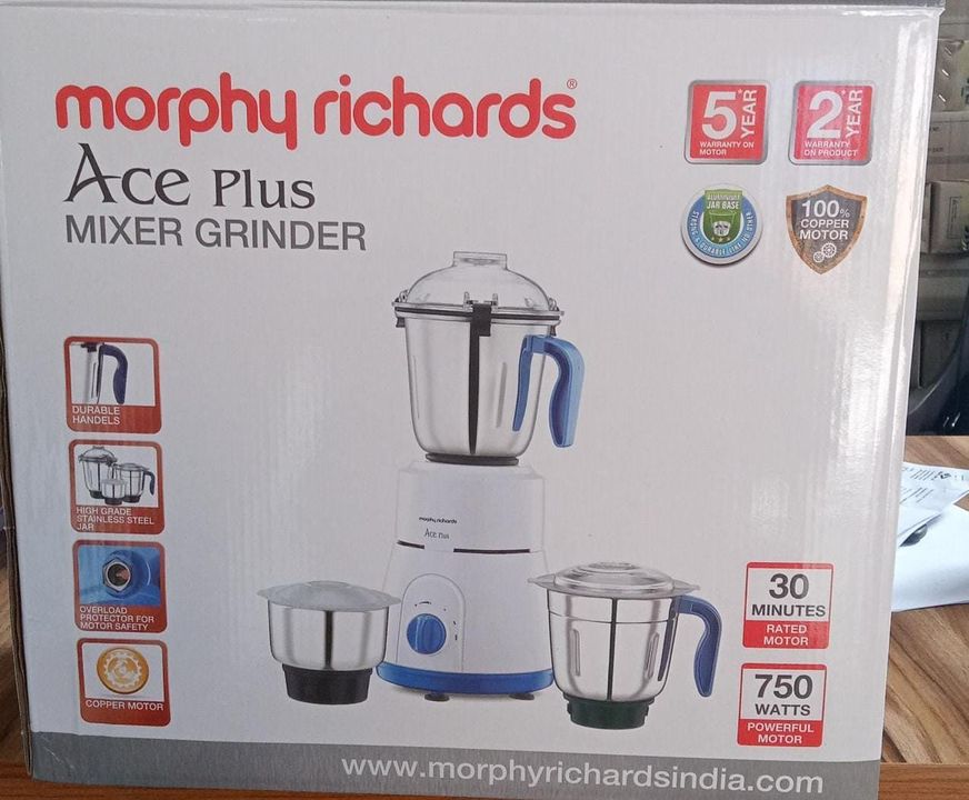 Post image Bumper Offer Only Quantity OrderBulk OrderMorphy Richards Mixer 750w100% Copper5 Years Warranty2 Years Product Warranty