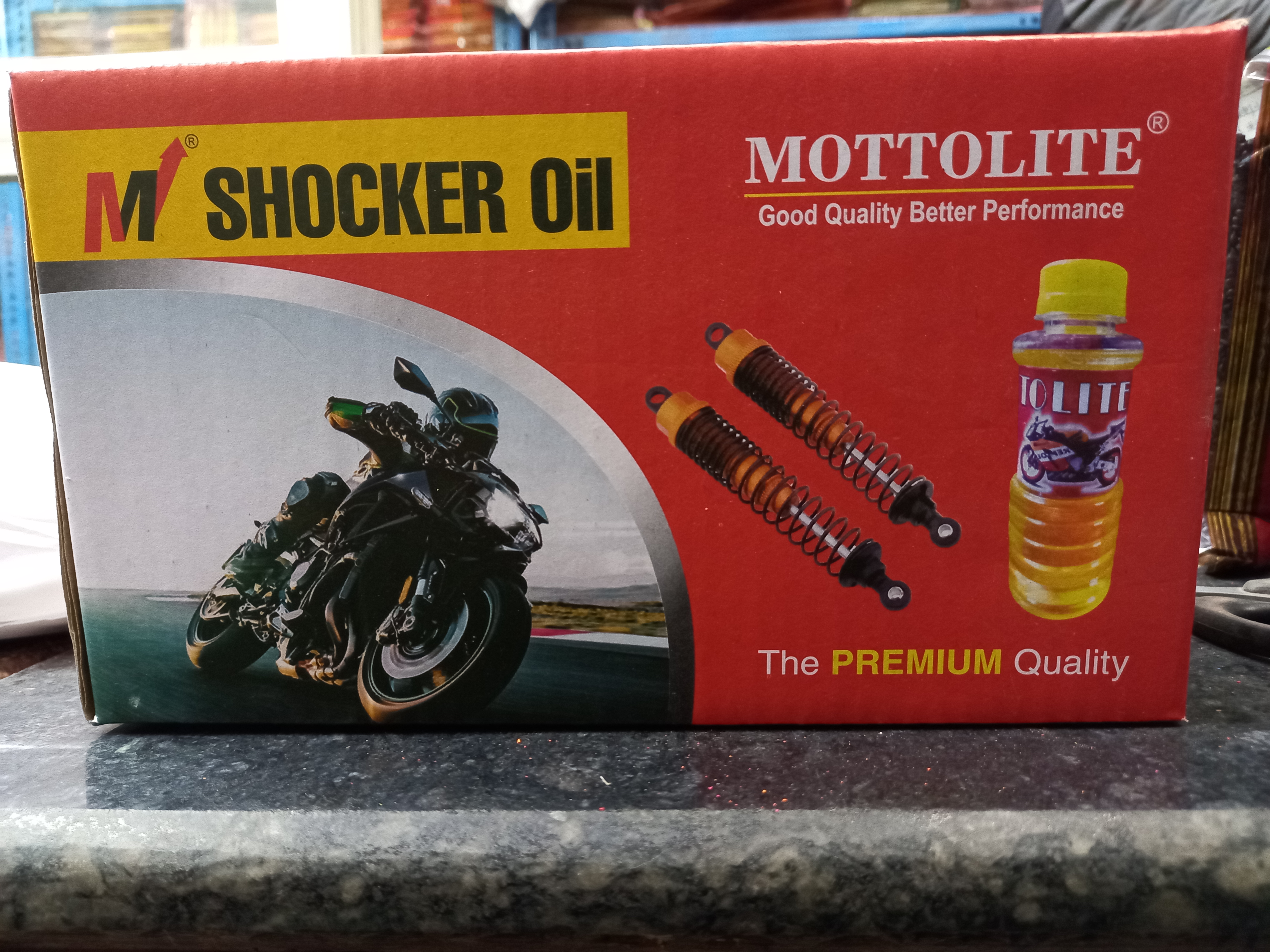 Post image Mottolite shocker oil