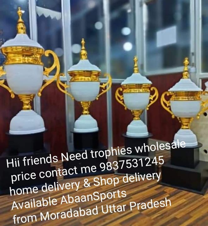 NEED TROPHIES CONTACT ME 9837531245 uploaded by Abaan Sports and Trophies on 2/4/2022
