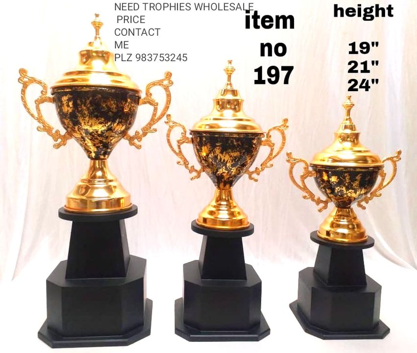 NEED TROPHIES CONTACT ME PLZ 9837531245 uploaded by Abaan Sports and Trophies on 2/4/2022