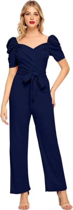*Jay Jagannath* ILLI LONDON Solid Women Jumpsuit *Rs.950(cod)* *whatsapp.* Color: BLACK, uploaded by NC Market on 2/4/2022