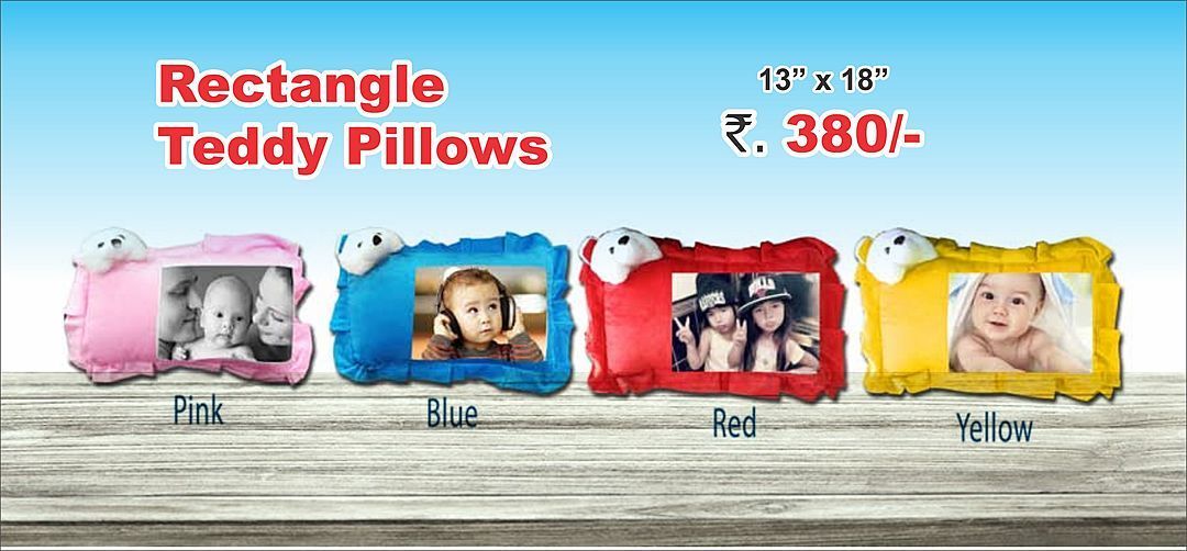 Rectangle teddy pillows uploaded by business on 10/6/2020