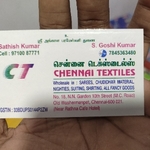Business logo of Chennai textiles